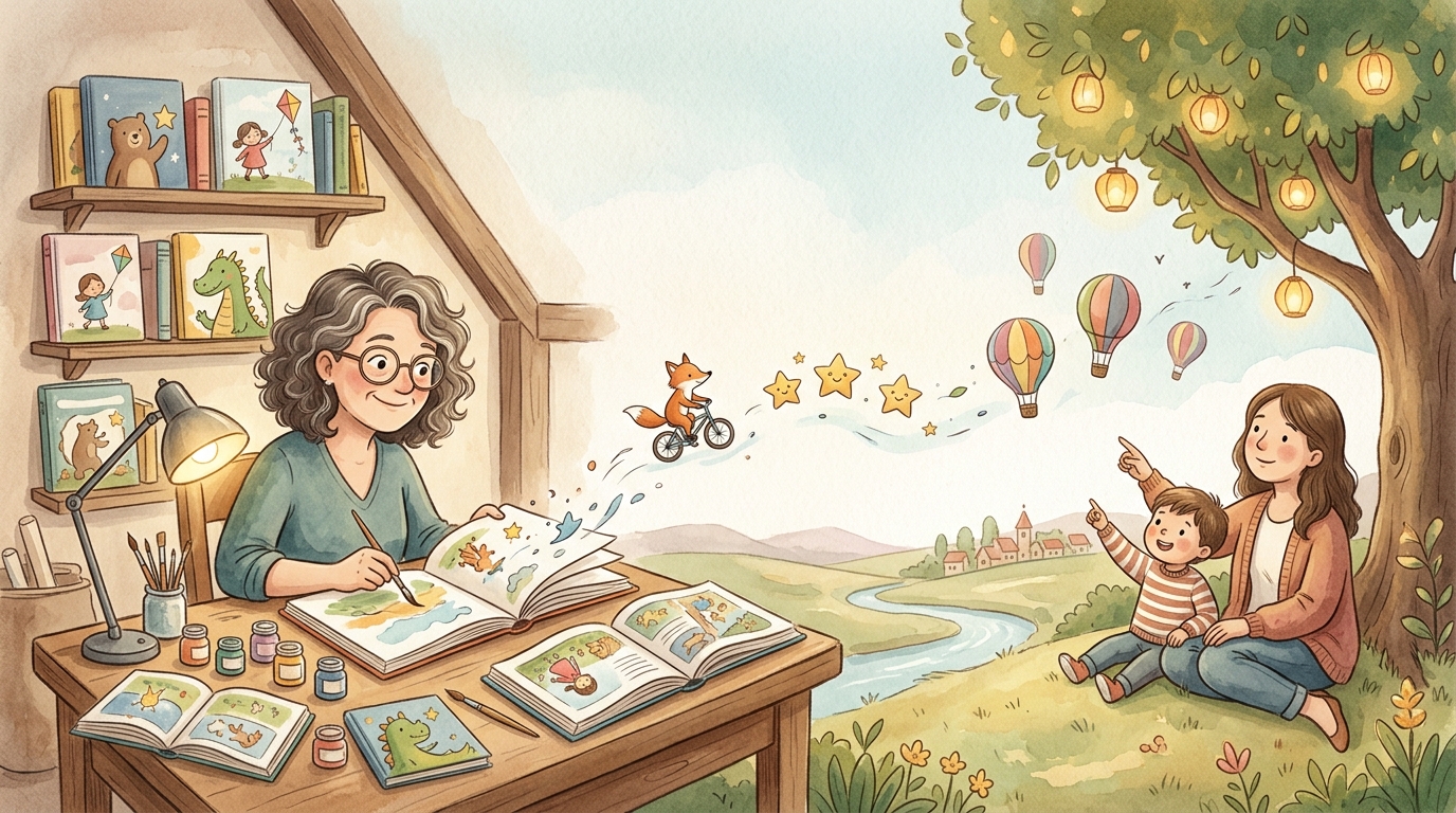 Author workspace and creative sketches