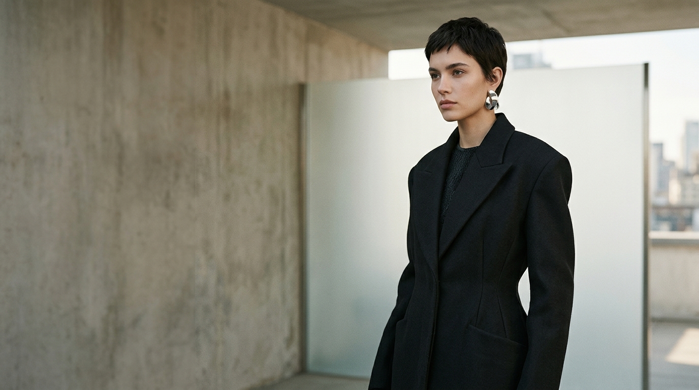 Fashion editorial photography showcasing high-end style