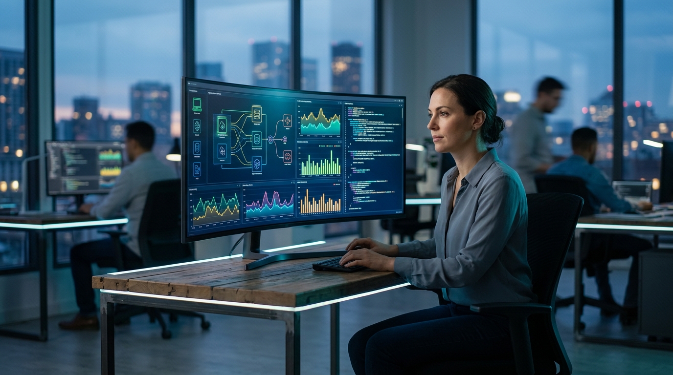 High performance developer interface visualization