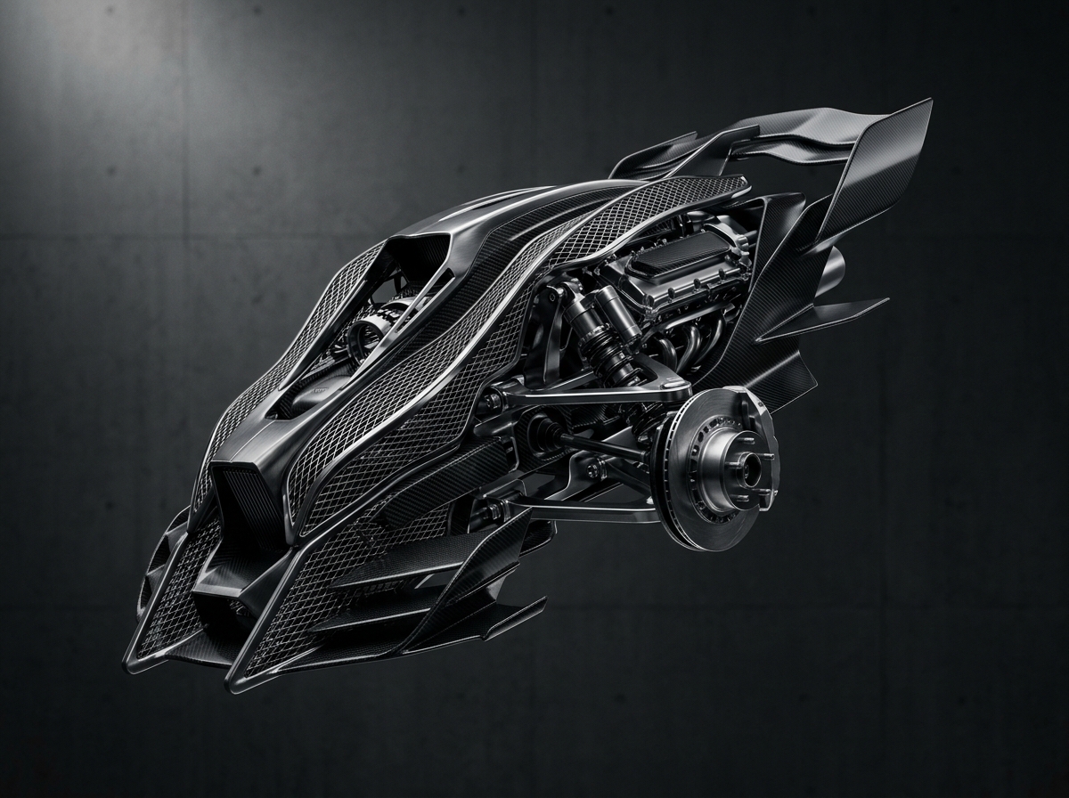 Clean abstract structural lines