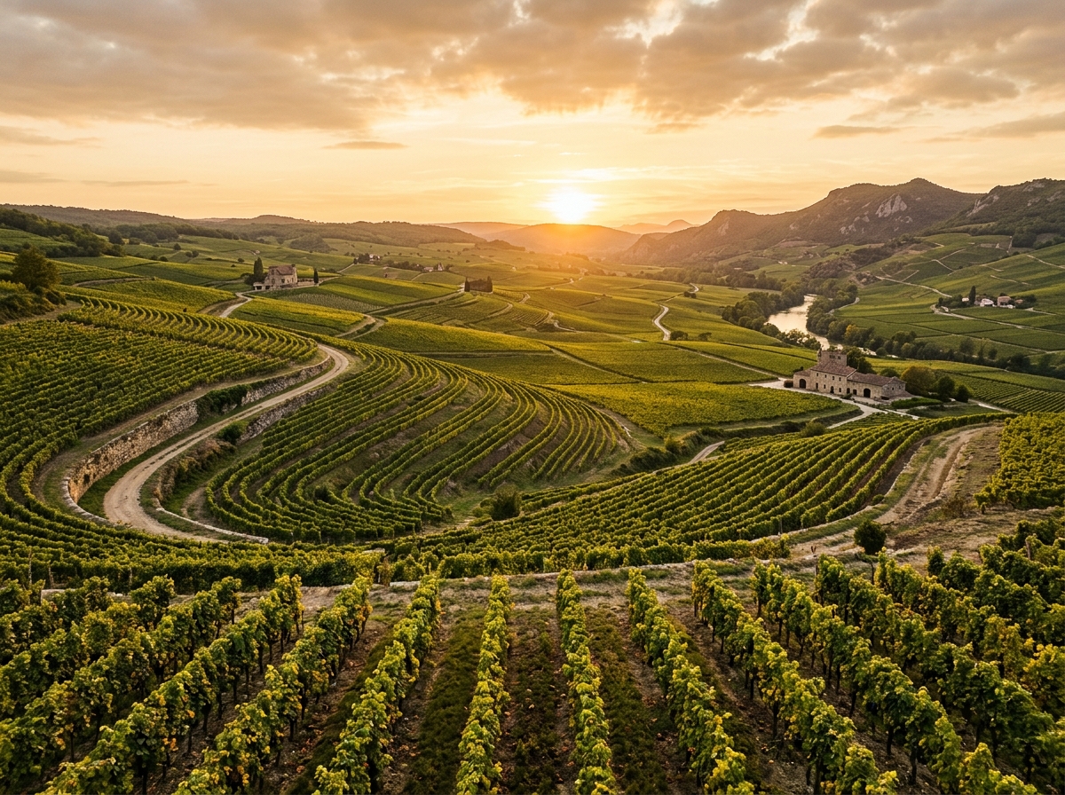 Vineyard landscape