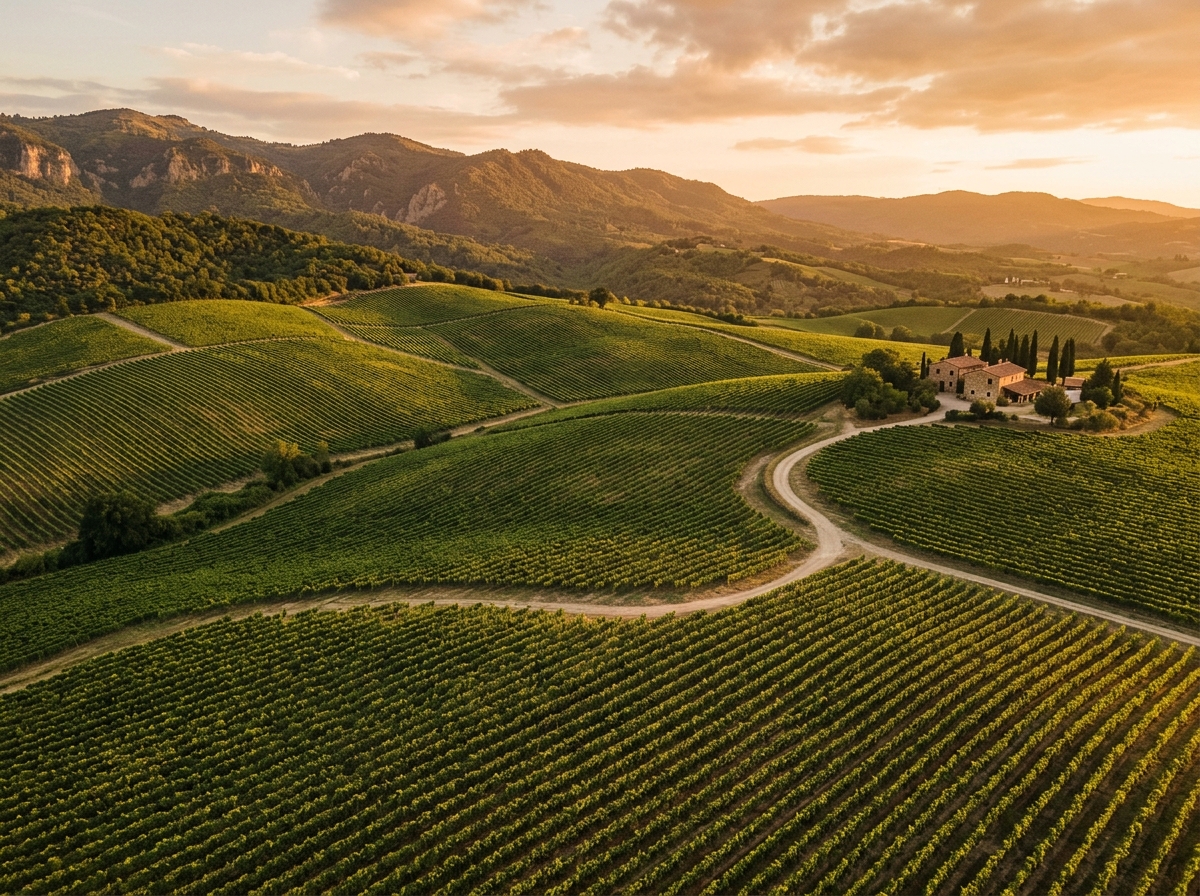 Golden hour vines
