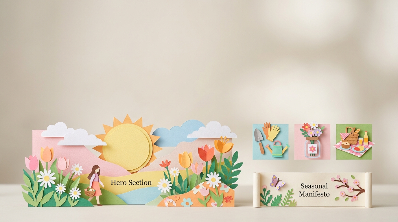 Floral arrangement backdrop